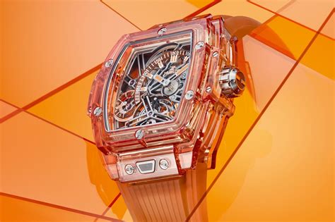 hublot big bang orange sapphire|hublot big bang tourbillon.